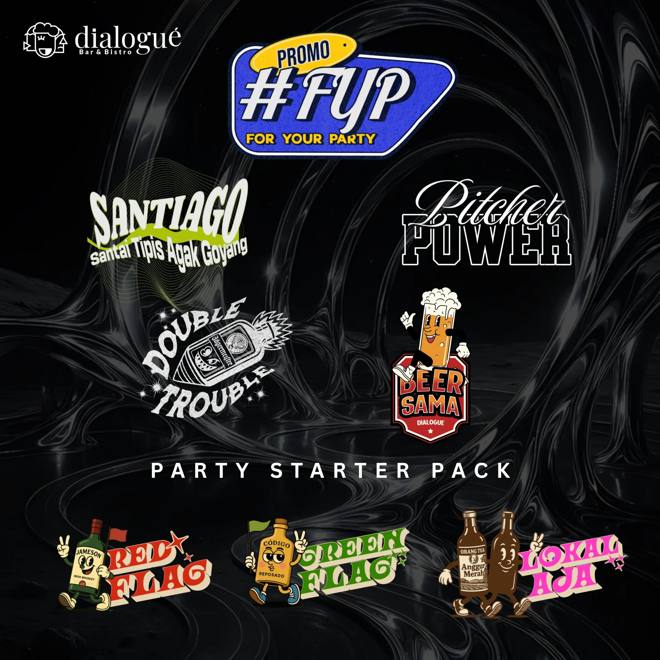 bar & party dibandungan